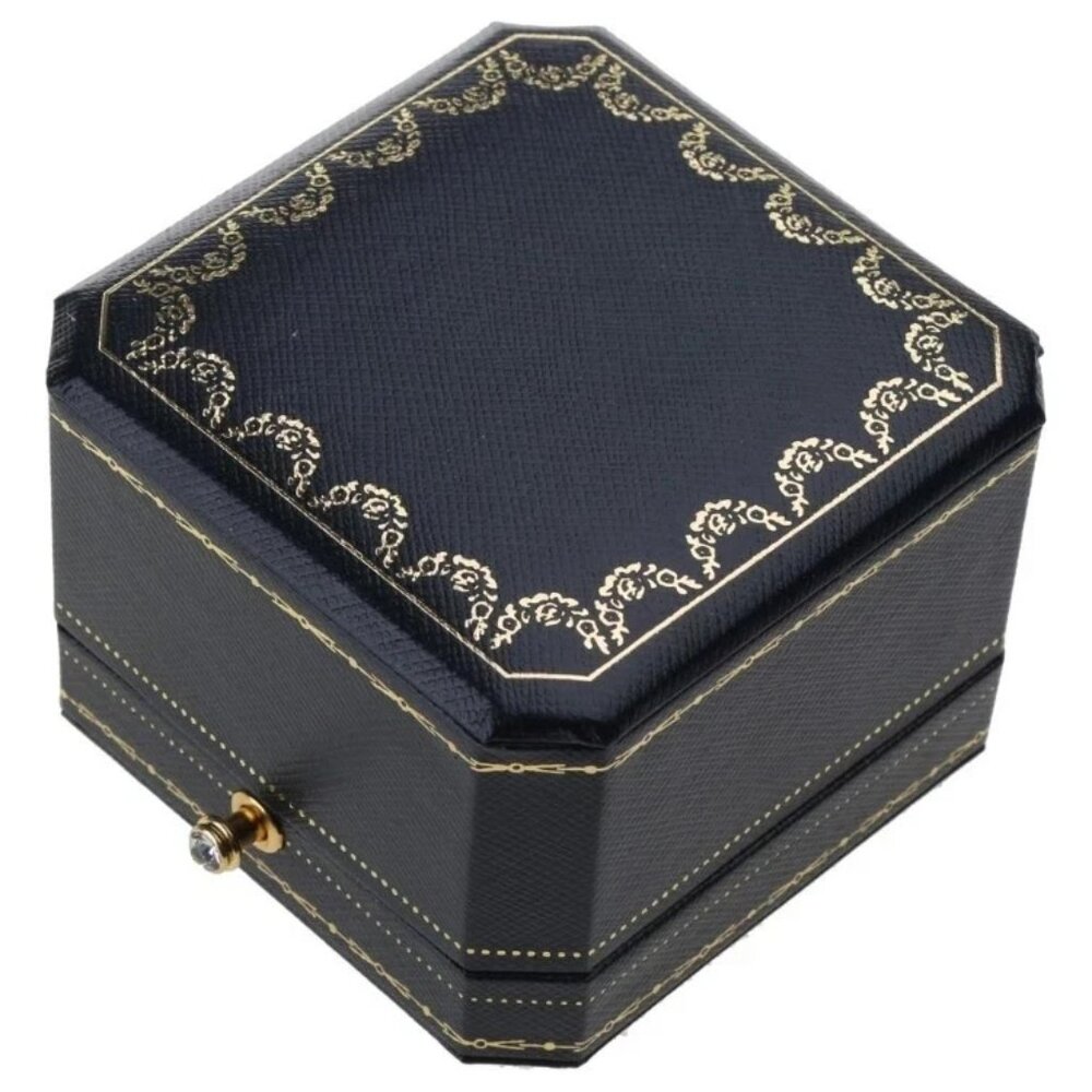 Octagon Ring Storage Box Engagement Wedding Christmas Festival Birthday Gift Box